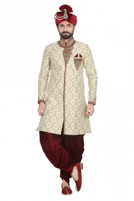 or brocked usure ethnique concepteur sherwani ready-made