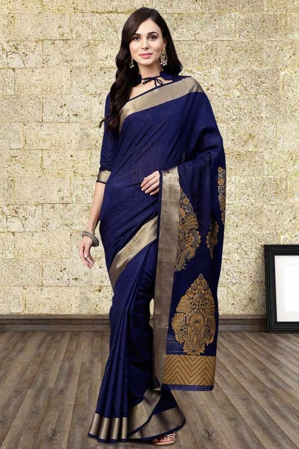 couleur bleu soie mélange sari