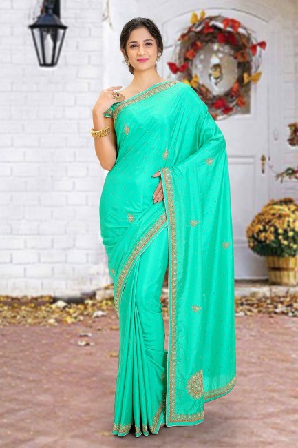 Green Silk  saree