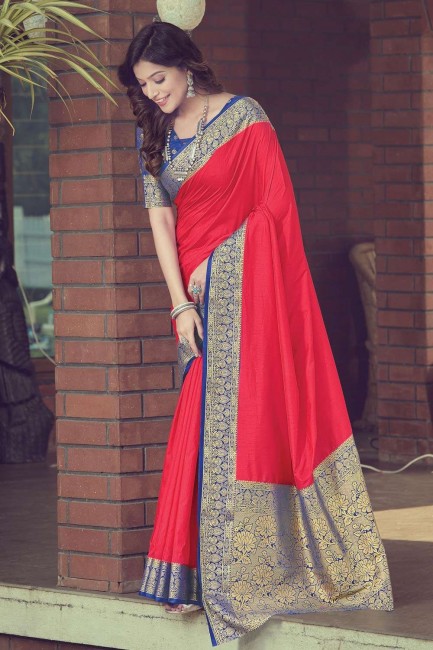 Rouge Silk Indien Sari