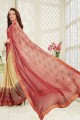 couleur or brasso sari