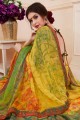plusieurs couleurs jaune khushi brasso sari