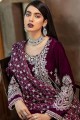Vin Faux Georgette Eid Costume Pakistanais