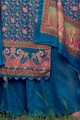 Costume Royal Bleu Pur Palais Pashmina