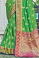 Green Silk  South Indian Saree