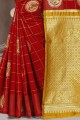 Coton Rouge Sari