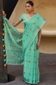 zari lin rama sari avec chemisier