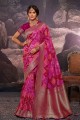 viscose rani sari dans le tissage, impression numérique