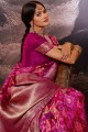 viscose rani sari dans le tissage, impression numérique