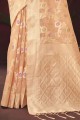 Saris de pêche en soie avec tissage