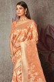 saris de pêche en coton avec tissage