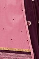 costume s patiala en coton rose
