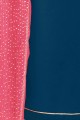 coton bleu marine salwar kameez