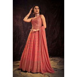 Coral gown hot sale