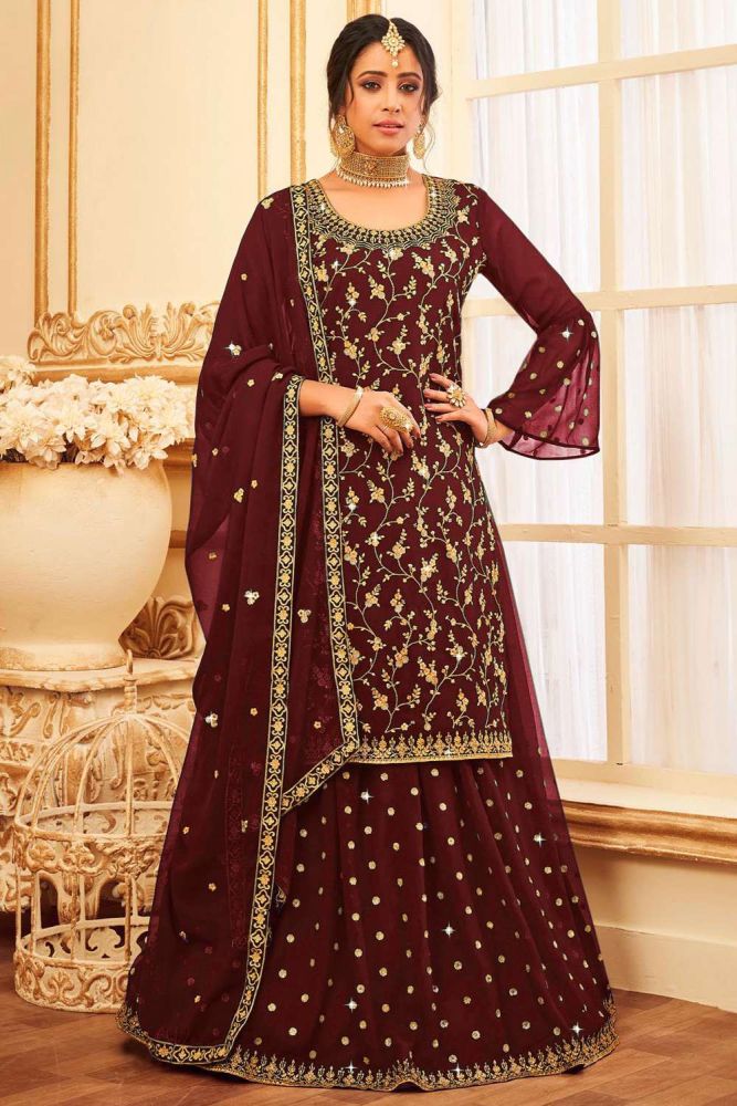 Georgette suit online shop