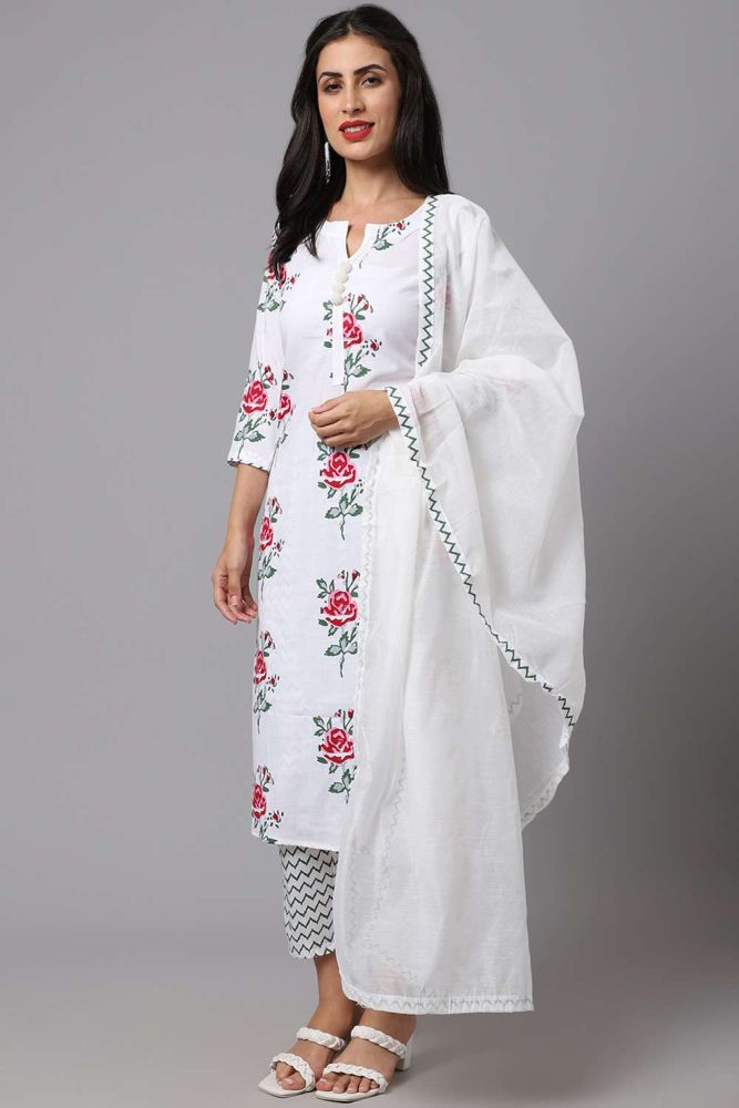 white salwar kameez online designer cotton salwar kameez with white dupatta sk15157