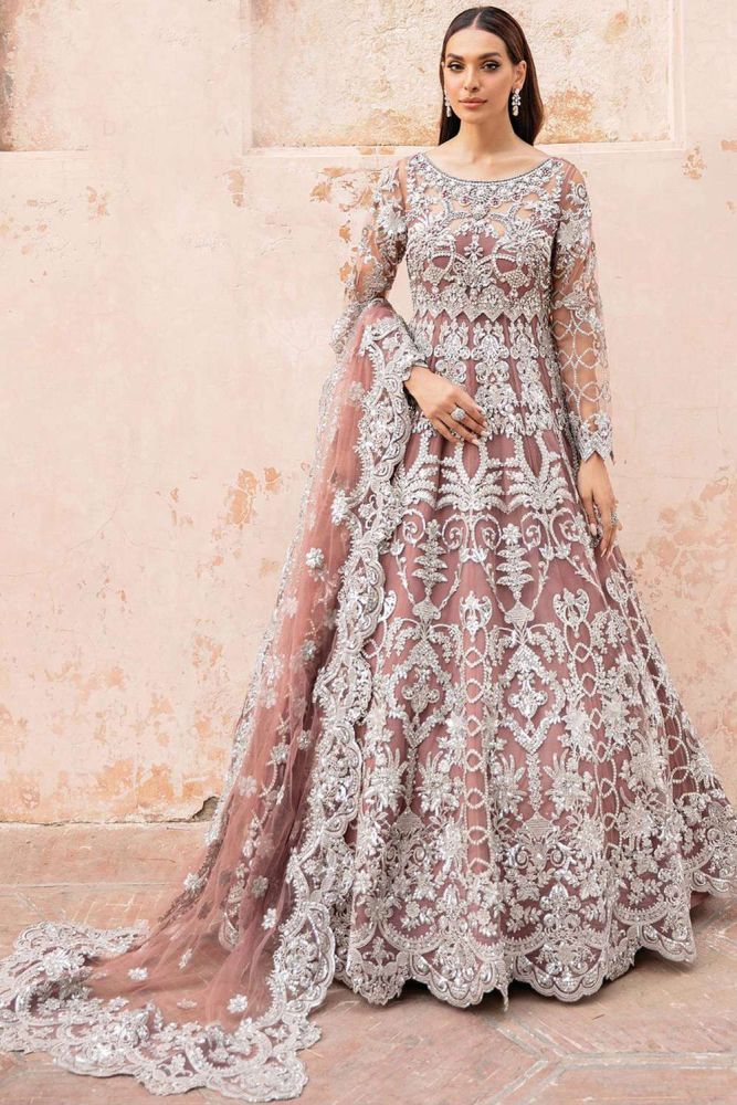 light red anarkali suit online designer net anarkali suit with light red dupatta as3632